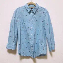 【ARMANI JEANS】シャツ 水色のサムネイル
