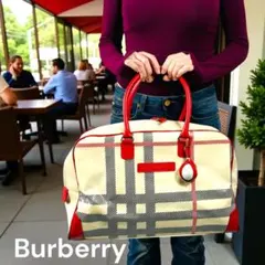 【希少】Burberry バーバリー　ゴルフバッグ