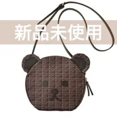 【新品】Q-pot ビターチョコレート ベアー クロスボディバッグのサムネイル