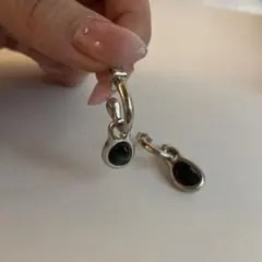 【即購入可】シルバー ドロップピアス