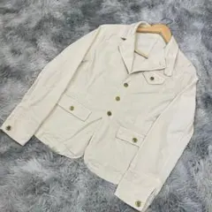 D&G DOLCE&GABBANA テーラードジャケット アイボリー - メルカリ