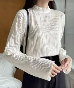 SHEIN シーイン　DAZY ブラウス　白　春服