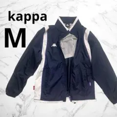 Kappa ウィンドブレーカー ネイビー/ホワイト
