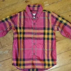 バーバリーチェックシャツ