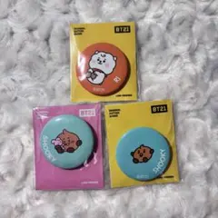 BTS BT21 ジン　シュガ　缶バッジ
