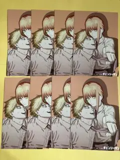 チェンソーマン デンジ マキマ 非売品　イラスト　カード　特典　8枚