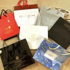 未使用も!紙袋 ゴディバ　DEMEL メゾンデミエル