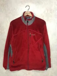 USA製 パタゴニア R2フリースジャケット◆メンズMサイズ(実寸L程度)/赤