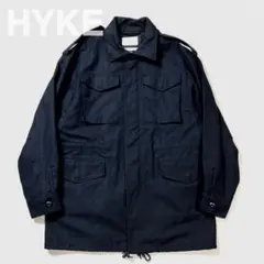 HYKE ネイビーミリタリージャケット 2025年最新】HYKE ミリタリージャケットの人気アイテム - メルカリ