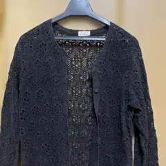 used クロシェ編み カーディガンのサムネイル