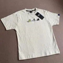 Reebok スニーカー柄　140 Tシャツ　 　　　オートミールのサムネイル