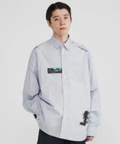 Name. 定価30800円　1 マルチプリントチェックシャツ