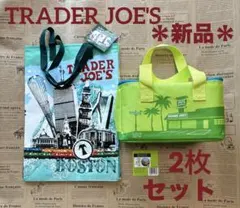 【新品】Trader Joe's エコバッグ　クーラーバッグ 2枚セットのサムネイル