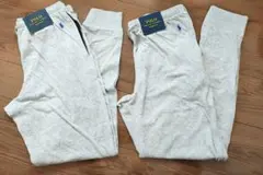 【新品タグ付】POLO RALPH LAUREN グレー ジョガーパンツSサイズ