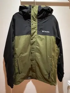 Columbia マウンテンパーカー オリーブグリーン/ブラック