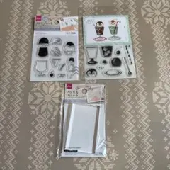 スタンプシート・クリアスタンプ・アクリルブロック