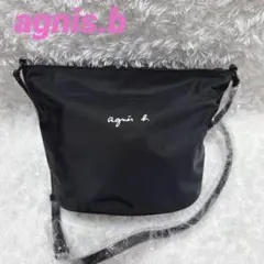 未使用 アニエスベー ショルダーバッグ ブラック バッグ