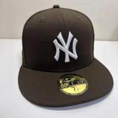 ニューエラ59FIFTYニューヨーク・ヤンキースキャップブラウン71/4