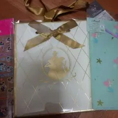 ディズニー　プリンセス　シール　ギフト袋