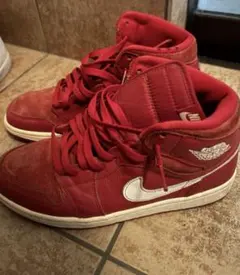 ナイキ　NIKE AIR FORCE 1 MID 27.0cm レッド