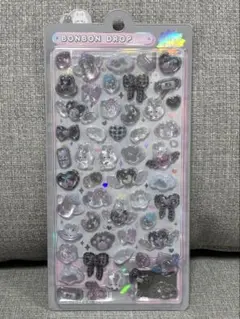 新品　正規品　ボンボンドロップシール　クーリア　オリジナル　しろくろボンボン