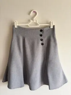 SNIDEL ハイウエストスカショーパン　グレー