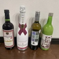 新品4本セット　モエシャンドン　えんむすび　ボルサオクラシコ　白川郷などのサムネイル