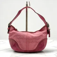 Vintage Coach Accessory Pouch Pink Y2K