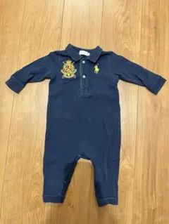 RALPH LAUREN 長袖 ロンパース/ラルフローレン/70cm