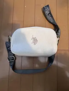 U.S. POLO ASSN. コーデュロイショルダーバッグ
