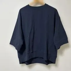 オーバーサイズ コットン 七分袖Tシャツ HIYORI