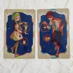 花子くんミュージアム トレーディングクリアカード 七峰桜 日向夏彦