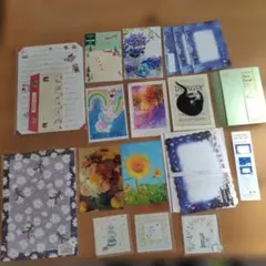 便箋　ポストカード他　まとめ売り　セット　手紙　ハガキ