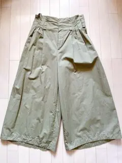 ZARA WOMAN ガウチョパンツ Mサイズ オリーブ