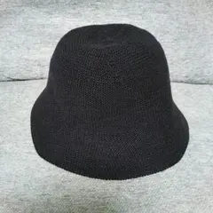 ローリズファーム　サマーニットハット　ブラック 【新品】