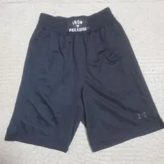 【美品】UNDER ARMOURプロジェクトロック　ハーフパンツ　SMサイズ　黒