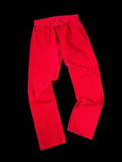 90s usa製 Levi's リーバイス 501 レッド カラーデニム W33