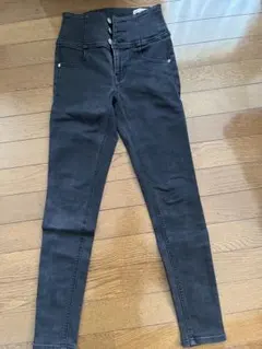 ISKO Heather ブラックスキニーデニム