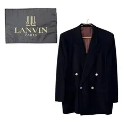 LANVIN テーラードジャケット 黒 値引き可能