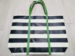 kate spade ストライプ 特大エコバッグ
