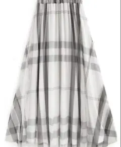 GRL チェック柄チュールフレアスカート[lb01]