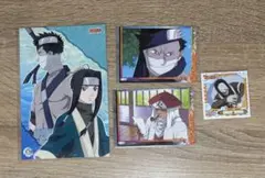 NARUTO 再不斬　白　ポストカード　カード　シール烈伝