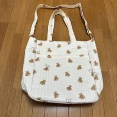 gelato pique ジェラート ピケ ハニーベア柄ママバッグ 新品未使用品
