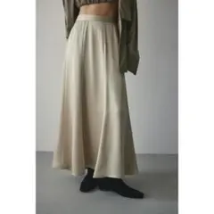 【美品】STYLEMIXER/サテンマキシスカート