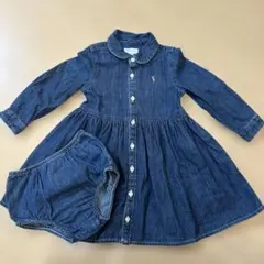 ラルフローレン　ベビーワンピース　12m
