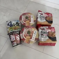 インスタントラーメン 詰め合わせ 5点セット　カップヌードル　塩ラーメンのサムネイル