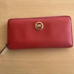 マイケルコース 長財布 オレンジ
