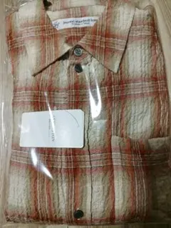 journal standard luxe☆チェック RC-シャツ　新品ベージュ