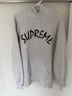 SUPREME グレー フード付きパーカー