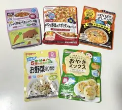 和光堂　おやき　ふりかけ　キューピー　ぱくぱくプレキッズ　離乳食幼児食セット